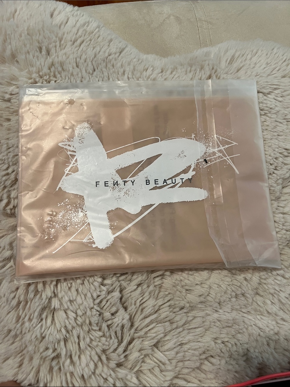 Fenty Beauty Peach Pouch